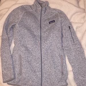 Patagonia better sweater jacket grey medium